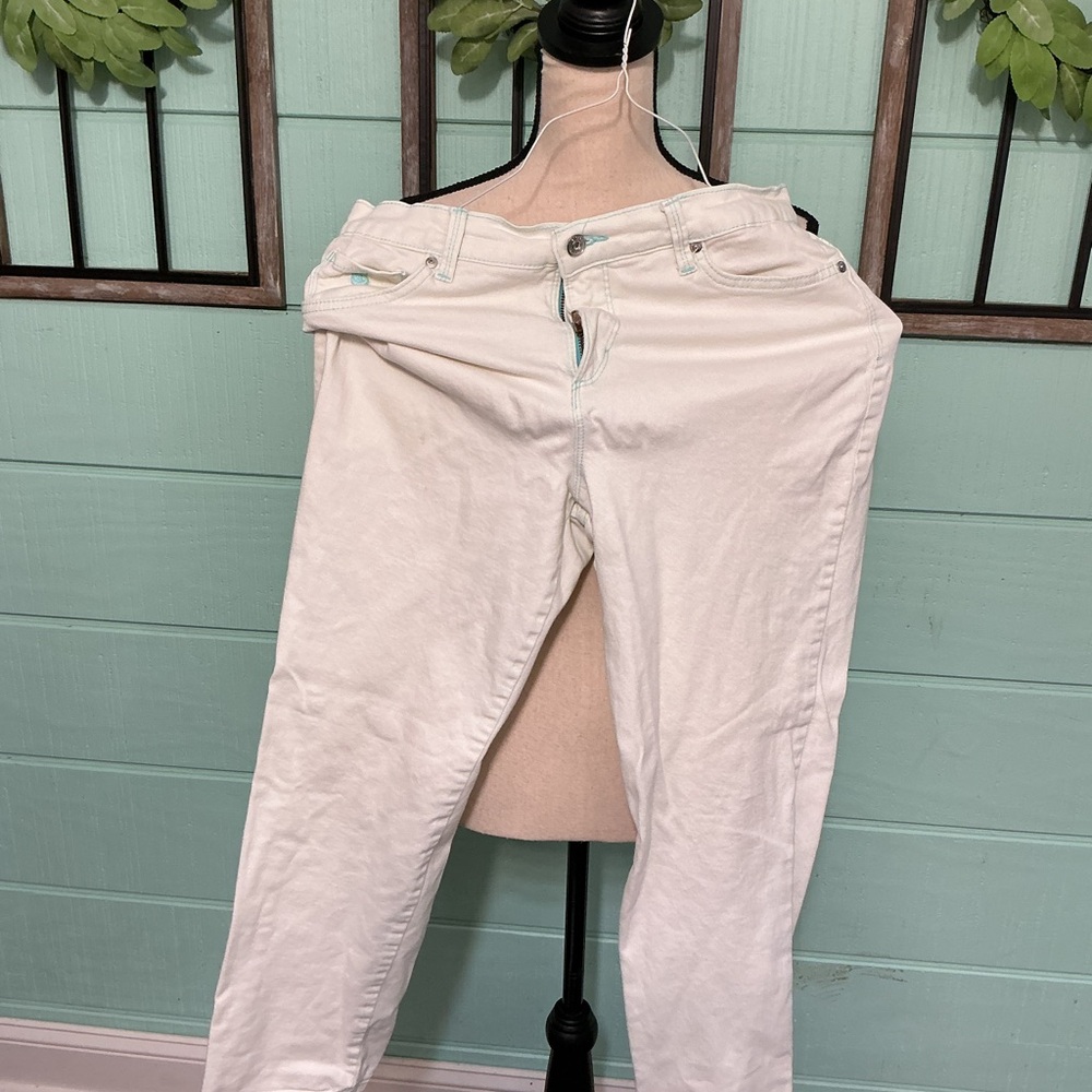Gloria Vanderbilt White Stretch Pants | Size 6